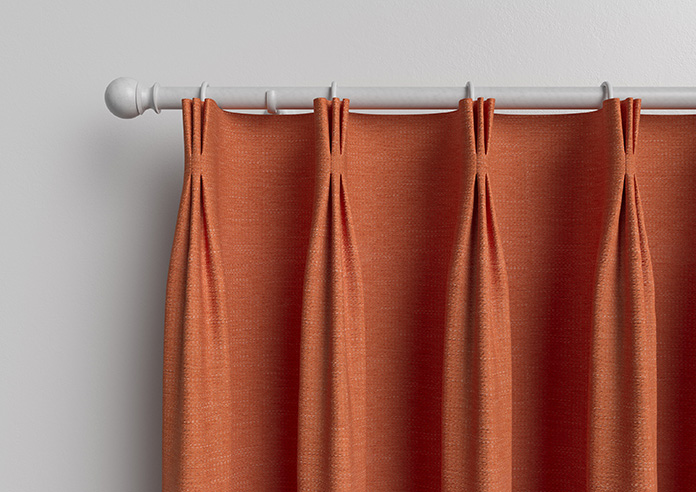 Carron, Tangerine - Made to Measure Curtains - Image 11